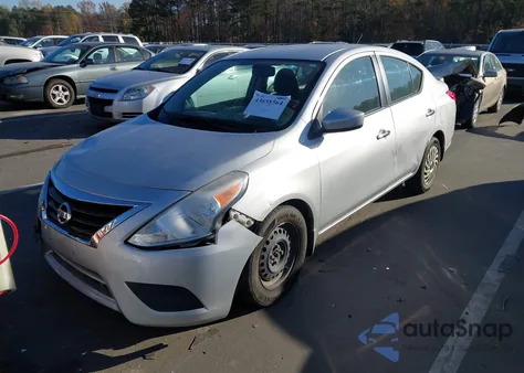 2015 Nissan Versa 1.6 Sv из США, поврежденный, VIN 3N1CN7AP7FL895486